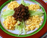 素麺アレンジ～揚げ素麺であんかけ焼きそば作り方16写真