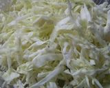 豚肉とキャベツの～卵とじ～作り方1写真