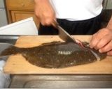 平目のさばき方&刺身まで作り方1写真