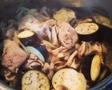 バター＆バジルご飯と夏野菜の和風カレー作り方3写真