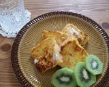 フレンチトーストwithマシュマロ♪作り方5写真