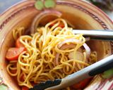 塩レモン◎トムヤム風　夏のラーメンサラダ作り方2写真