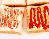 トマト＆モッツァレラのサンドイッチ♡朝食作り方3写真
