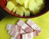 朝食に☆人気ポテトベーコンのマヨトースト作り方1写真