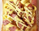 朝食に☆人気ポテトベーコンのマヨトースト作り方5写真