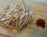 ピリ辛◇鶏きんぴらごぼう作り方1写真