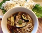 夏野菜のあったか洋風そうめん作り方3写真
