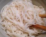 簡単☆余ったそうめんでお煎餅♪作り方1写真