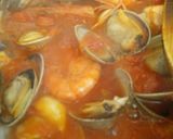 海老とあさりの贅沢トマトクリームパスタ作り方8写真
