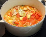 豚肉とミックスビーンズのトマト煮込み作り方3写真