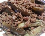 簡単☆なすと挽き肉の味噌炒め☆作り方3写真
