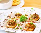タプナードをのせた焼きマッシュルーム♪作り方2写真