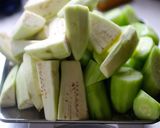 胡瓜と茄子の炊いたん作り方1写真