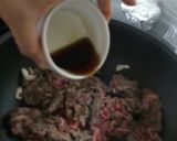 牛肉のニンニク醤油炒め作り方5写真