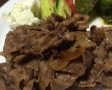 牛肉のニンニク醤油炒め作り方7写真