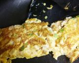 白だしで・ねぎ入り卵焼き作り方3写真