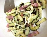 茄子とベーコンの炒め物作り方6写真