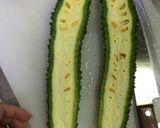 簡単☆ゴーヤの下ごしらえ方法☆作り方1写真