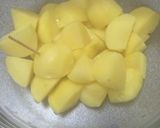 簡単節約☆我が家のゴロゴロポテトサラダ☆作り方1写真