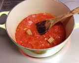 カニのトマトクリームスパゲッティ作り方2写真