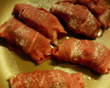 におわなっとうと大根の☆甘辛肉巻き♪♪作り方3写真