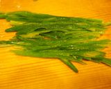 ホタテのオクラ巻き塩レモン風味作り方1写真