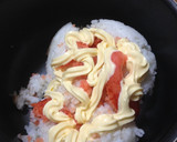 残りご飯で簡単★たらこマヨネ焼き作り方1写真