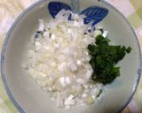 パラパラ♪納豆黄金チャーハン作り方1写真
