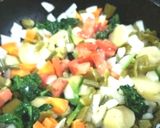 がん予防★低温蒸し野菜のスペインオムレツ作り方7写真