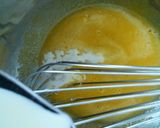 お一人様から作れる*窯出しチーズプリン*作り方3写真