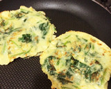 ほうれん草のチヂミ風お焼き作り方5写真