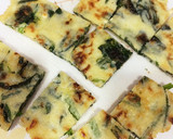 ほうれん草のチヂミ風お焼き作り方6写真