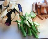 塩トマトで茄子とオクラ๑炒め物✿作り方2写真