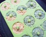 子供のおやつに♡２色野菜の焼きドーナツ　作り方4写真