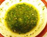 バシル入った冷製パスタ作り方1写真