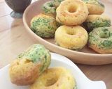 子供のおやつに♡２色野菜の焼きドーナツ　作り方7写真