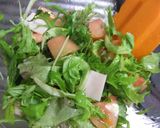 ５分で完成☆寿司酢でトマトとハムのサラダ作り方4写真