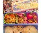 ムーミン一家のお弁当☆キャラ弁作り方6写真