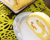♪しっとりふわふわロールケーキ♪作り方16写真