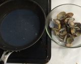 カニとアサリの海鮮クリームパスタ作り方6写真