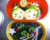 菜食弁当☆ポテトサラダで彦星❤織姫作り方8写真