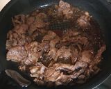 生姜入も選べる簡単二刀流▶牛肉あま辛炒め作り方4写真