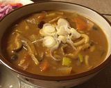 残りカレーリメイクカレーうどん作り方10写真