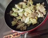 ダイエットにオリーブオイルのキャベツ炒め作り方2写真
