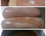 ☆レンジで簡単♪むね肉チャーシュー☆作り方3写真