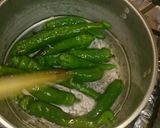 甘長唐辛子のじゃこ炒め煮作り方1写真
