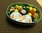 幼稚園 お弁当 キャラ弁♡七夕作り方4写真