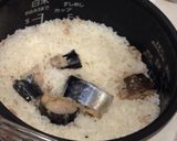 簡単☆鯖缶炊き込みごはんの黒胡椒添え作り方2写真
