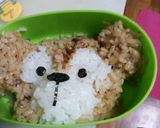 キャラ弁☆ダッフィー作り方4写真