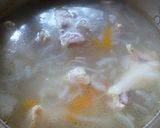 鶏のスープ♪作り方4写真
